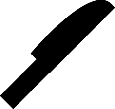 Butter Knife Vinyl Cutting Svg File, Free Vectors File